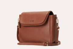 Genuine Pebble Leather Crossbody: A Luxury Tale.