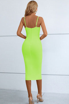 Ethereal Elegance Cutout Bodycon: Classy Sophistication