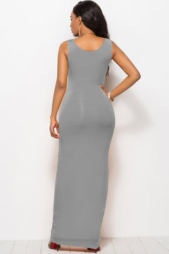 Elegant Harmony Maxi Dress: Chic Comfort Blend