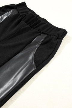 Slay All Day: Leather High Waist Leggings