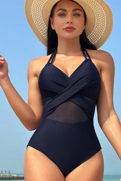 Enchanted Sapphire Romance Halterneck Swimsuit