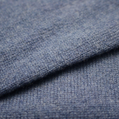 Blue Cashmere Crew Neck: Hemingway's elegance.