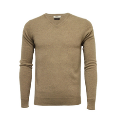 Luxury V-Neck: Hommard Cashmere Elegance