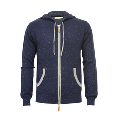 Luxury Donegal Cashmere Zipper: A Gentleman's Elegance