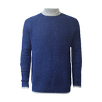 Whimsical Vintage-Inspired Donegal Cashmere Crewneck