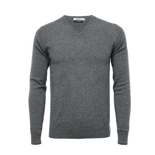 Luxurious Cashmere V-Neck Sweater: Timeless Sophistication