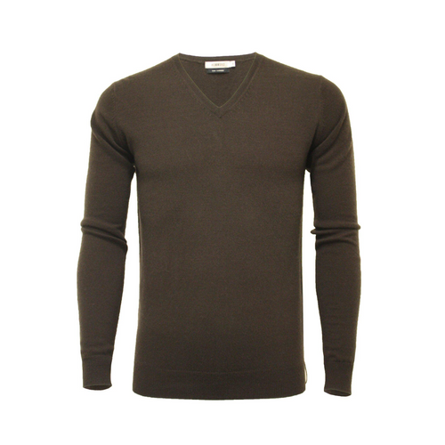 Luxurious Hommard Cashmere V Neck Sweater