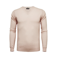 Luxurious Hommard Cashmere V Neck Sweater