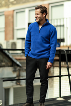 Sumptuous Cashmere Golf Sweater: Elegance & Performance