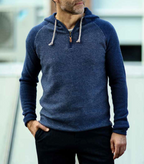 Luxury Cashmere Hooded Sweater: Crafting Refined Elegance