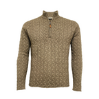 Luxe Camel Cashmere Cable Knit: Hemingway-Approved