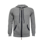 Luxe Cashmere Zip Hoodie: Ultimate Elegance & Comfort