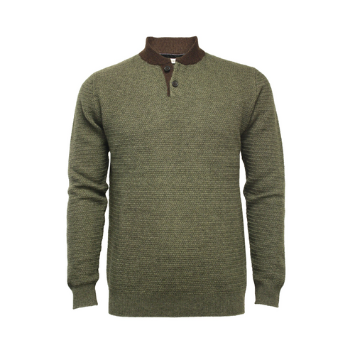 The Hunter: Cashmere Elegance in Green