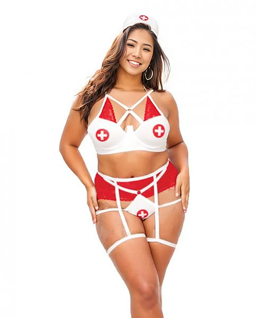 Mapale's Flirty Nurse Costume: XOXO Magic Unleashed! 🩺