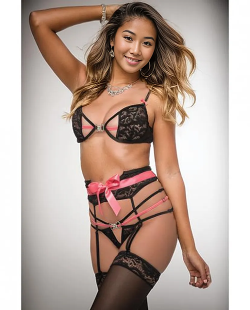 Goddess Lace Lingerie Set: Ignite Passion & Desire