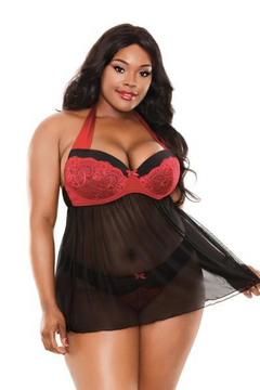 Sophia Seduction: Red & Black Romance Ensemble