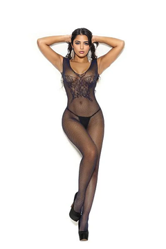 Enchanting Midnight Blue Butterfly Fantasy Bodystocking 💫