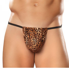 Wild Romance: Leopard Love Warrior Posing Strap 🐆