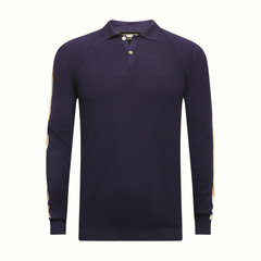 Monaco Navy Polo: Where Elegance Embraces Comfort