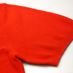 Red Cashmere Coastal Polo: Hemingway Elegance