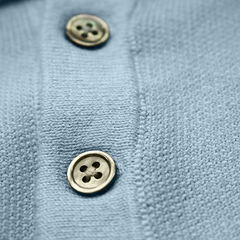 Cancale Cotton Cashmere Polo: Hemingway Elegance