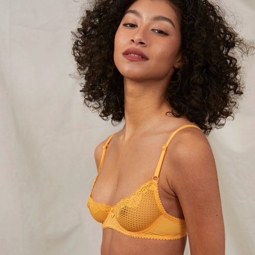 Timpa Alice Marigold Soft Demi Bra: Luxe Confidence