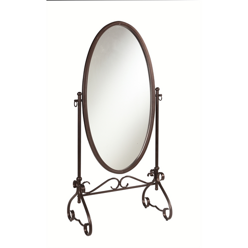 Clarisse Metal Cheval Mirror: Grand Elegance