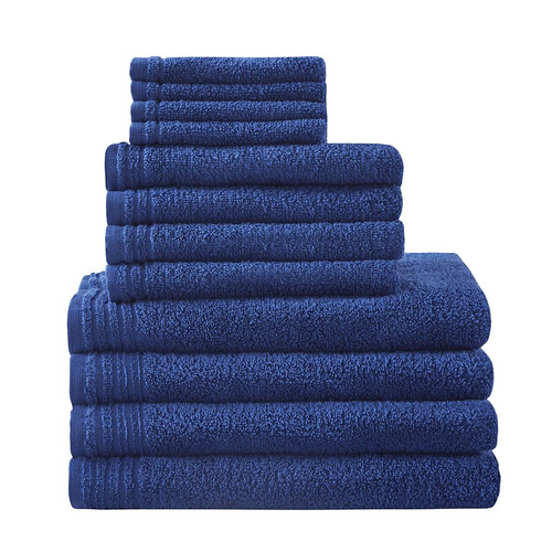 Luxurious 12-Piece Bath Towel Set: Royal Bliss