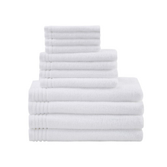 Luxurious 12-Piece Cotton Bath Towel Set