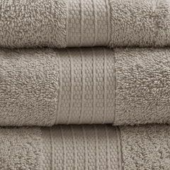 Madison Park 6 Piece Organic Cotton Towel Set