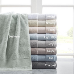 Luxurious Madison Park Signature Towel Set: Royal Comfort.