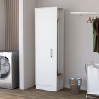 The Manika White Finish Storage Cabinet: Aestheticulfillment