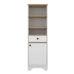 The Elegant Light Oak Linen Cabinet Epitome