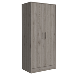 Elegant Beery 180 Gray Armoire: Luxury Personified