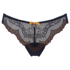 Midnight Blue Enchantment Lace Thong 💫
