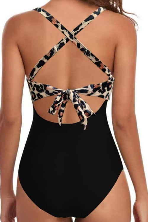 Midnight Passion: Crossback Monokini of Enigmatic Allure