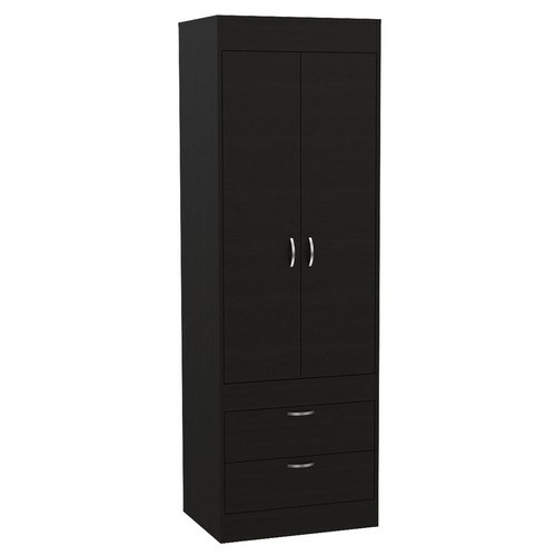 The Luxurious Black Wengue Armoire: A Noble Closet