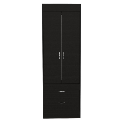 The Luxurious Black Wengue Armoire: A Noble Closet