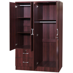 The Mahogany Elegance Luna Armoire: A Masterpiece