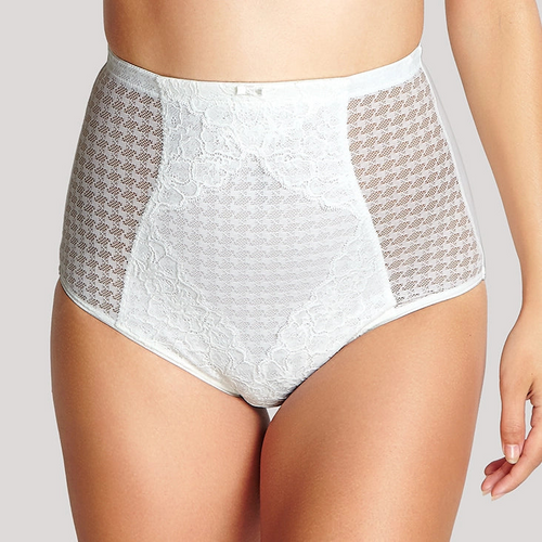 Envy Ivory High Waist Shaping Brief: Luxurious