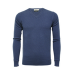 Exquisite Cashmere Elegance: Hommard V Neck Sweater