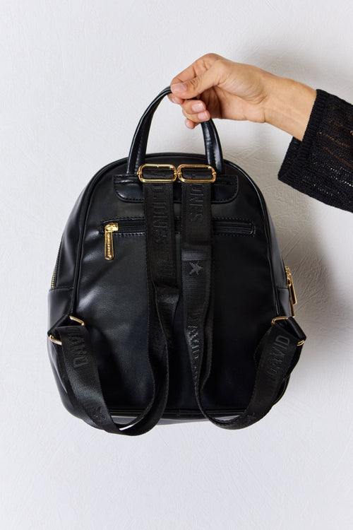 David Jones Classic PU Leather Backpack: A Noble Adornment