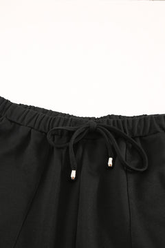 Stay comfy & stylish with Black Drawstring Shorts!