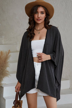 Get Summer Ready with Lace Trim Kimono