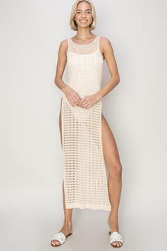 Crochet Dream: Backless Sensuality Dress