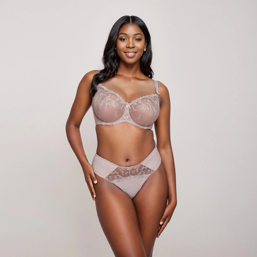 Divine Elegance Penelope Sheer Underwire Bra