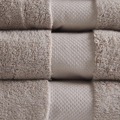 Opulent Turkish Cotton 6-Piece Bath Towel Set