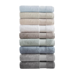 Opulent Turkish Cotton 6-Piece Bath Towel Set