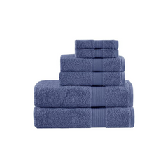 🛁 Madison Park Organic 6-Piece Towel Set