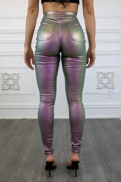 Disco Groove Metallic Stretch Pants 🌟